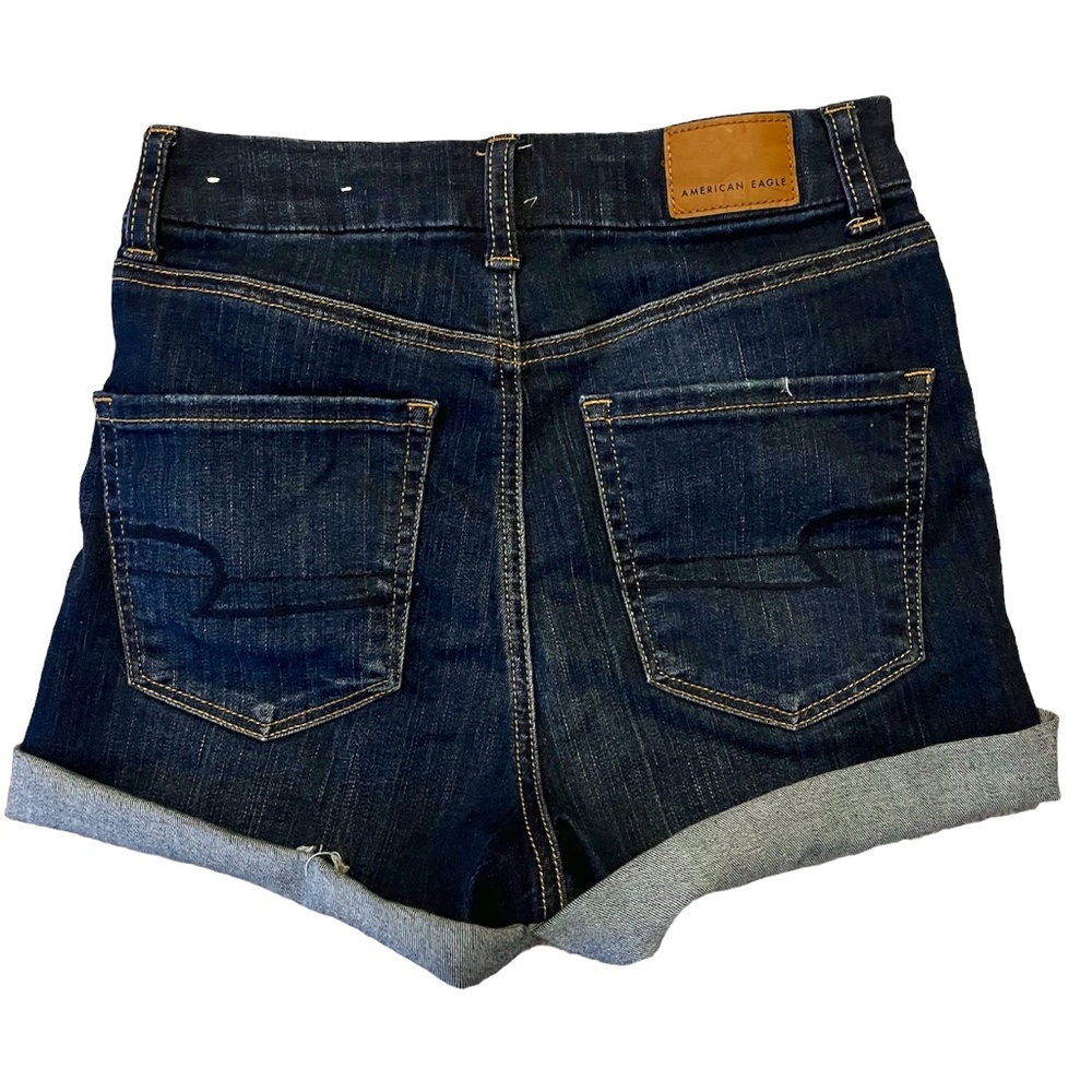 American Eagle Distressed Shorts, Size 00, High waisted, Mid Stretch